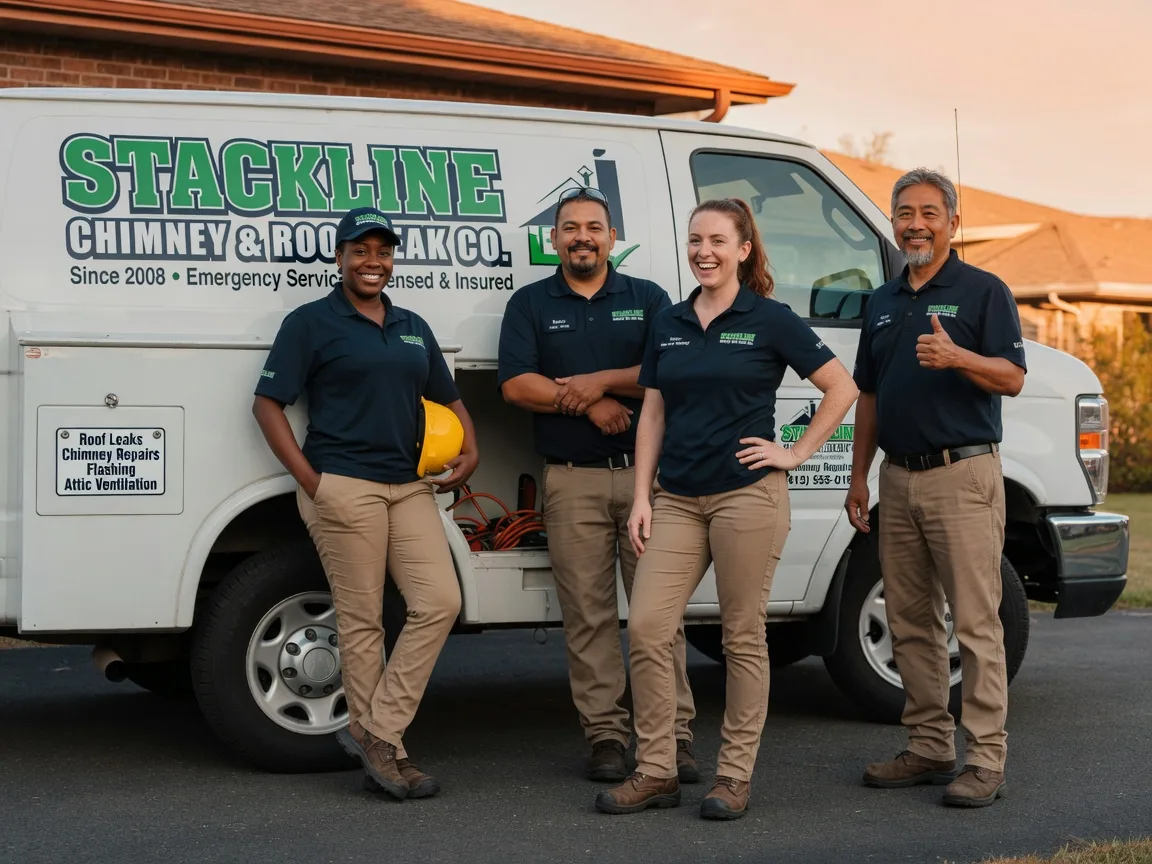 Chimney flashing repair company in Gifford, IL